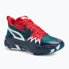 Мъжки баскетболни обувки PUMA Genetics club navy/ cold green/for all time red