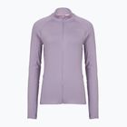 Дамски суитшърт за бягане PUMA Run For Her Ribbed Full Zip pale plum