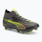 Мъжки футболни обувки PUMA Ultra 5 Match+ FG/AG matte aged silver/yellow alert/puma aged silver