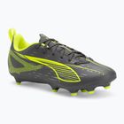 Детски футболни обувки PUMA Ultra 5 Play FG/AG Jr puma white/ puma black/glowing red
