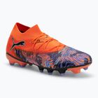 Мъжки футболни обувки PUMA Future 8 Match Creativity FG/AG orange poppy/black/dark amethyst/electric peppermint