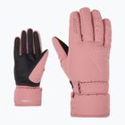 Дамски скиорски ръкавици ZIENER Kisar Aquashield rose blossom