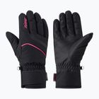 Дамски скиорски ръкавици Ziener Khania-Z PR Glove black/pink lily