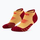 CEP Компресионни чорапи за жени Run No Show 5.0 marigold/burgundy