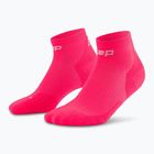 CEP дамски чорапи за компресия Run Low Cut 5.0 розово