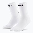 CEP дамски чорапи за компресия Run Mid Cut 5.0 white