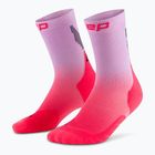 CEP дамски чорапи за компресия Run Edt. Gradient Mid Cut Compression 5.0 pink/lilac fade