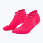 Мъжки компресионни чорапи Cep Run No Show 5.0  pink