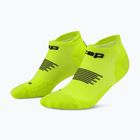 Дамски компресионни чорапи CEP Run No Show 5.0 lime/black