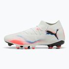 Мъжки футболни обувки PUMA Future 8 Match FG/AG puma white/puma black/glowing red