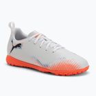 Детски футболни обувки PUMA Future 8 Play TT Jr puma white/puma black/glowing red