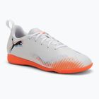 Детски футболни обувки PUMA Future 8 Play It Jr puma white/puma black/glowing red
