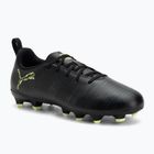 Детски футболни обувки PUMA Future 8 Play FG/AG Jr puma black/fizzy light/green terrain