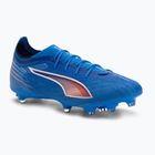 PUMA Ultra 6 Pro FG/AG мъжки футболни обувки ултра синьо/пума бяло/светло червено