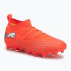 Детски футболни обувки PUMA Future 9 Match FG/AG Jr glowing red/puma white/puma black/puma silver