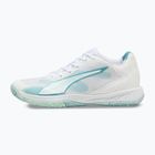 Обувки за хандбал PUMA Accelerate Pro 4 Game On puma white/baltic sea blue/fresh water