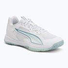 Обувки за хандбал PUMA Accelerate Pro 4 Game On puma white/baltic sea blue/fresh water