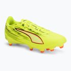 Футболни обувки PUMA Ultra 6 Play FG/AG yellow alert/puma black/glowing red/lime squeeze