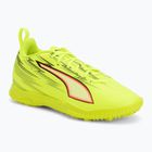 Детски футболни обувки PUMA Ultra 6 Play TT Jr yellow alert/puma black/glowing red/lime squeeze