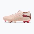 Футболни обувки PUMA Future 9 Ultimate Low FG sugared almond/puma white/ultra red/puma black