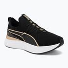 Дамски обувки PUMA Softride Sabrina Polished Chrome puma black/puma white/puma gold