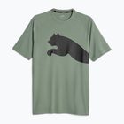 Мъжка тренировъчна тениска PUMA Train All Day Big Cat eucalyptus/puma black