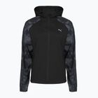 Дамско яке за бягане Puma Run AOP Favorite Woven Jacket black
