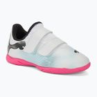 Детски футболни обувки PUMA Future 7 Play IT V puma white/puma black/poison pink