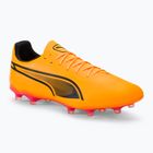 Футболни обувки PUMA King Pro Fg/Ag sun stream/puma black/sunset glow