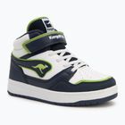 Детски обувки KangaROOS K-CP Dunkin Mid EV dark navy/lime
