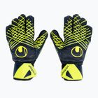 Вратарски ръкавици uhlsport Prediction Supersoft navy/white/fluo yellow