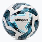 Uhlsport Fairtrade Top Training Addglue футбол бяло/черно/флуо синьо размер 4