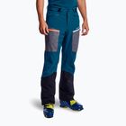 Мъжки софтшел панталони ORTOVOX Pordoi petrol blue