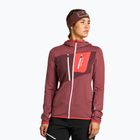Дамски потник за трекинг ORTOVOX Fleece Grid Hoody mountain rose