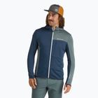 Мъжки потник ORTOVOX Fleece Light Grid с качулка Deep Ocean