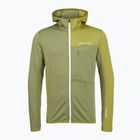 Мъжки суитшърт ORTOVOX Fleece Light Grid с качулка от диви билки