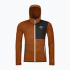 Мъжки суитшърт ORTOVOX Fleece Hoody bristle brown