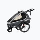 Qeridoo Kidgoo 1 ремарке за велосипед сиво Q-KDG1-22-SG