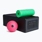 Комплект за йога BLACKROLL Block black/ green/ pink