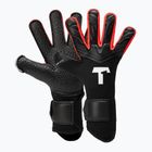 Детски вратарски ръкавици T1TAN Alien Black Energy Junior 2.0 black