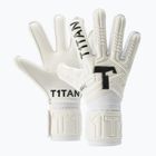 Детски вратарски ръкавици T1TAN Classic 1.0 White-Out Junior FP white
