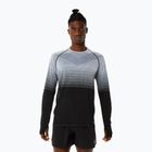 Мъжки ASICS Seamless performance black/carrier grey за бягане с дълъг ръкав