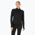 Дамски суитшърт за бягане ASICS Road Winter 1/2 Zip Mid Layer performance black