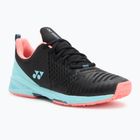 Мъжки обувки за тенис YONEX Sonicage 3 CL black/sky blue