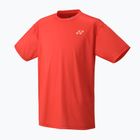 Мъжка тениска за тенис YONEX 0045 Практика перлено червено