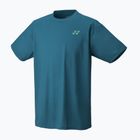 Мъжка тениска за тенис YONEX 0045 Practice blue green