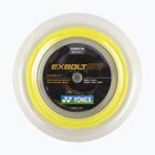 Струна за бадминтон YONEX Exbolt 68 Комплект 10 м жълта