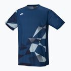 Мъжка тениска за тенис YONEX 16744 Practice ink blue