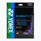 Струна за бадминтон YONEX Exbolt 65 Комплект 10 м лилава