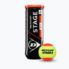 Тенис топки Dunlop Stage 2 3 pack orange